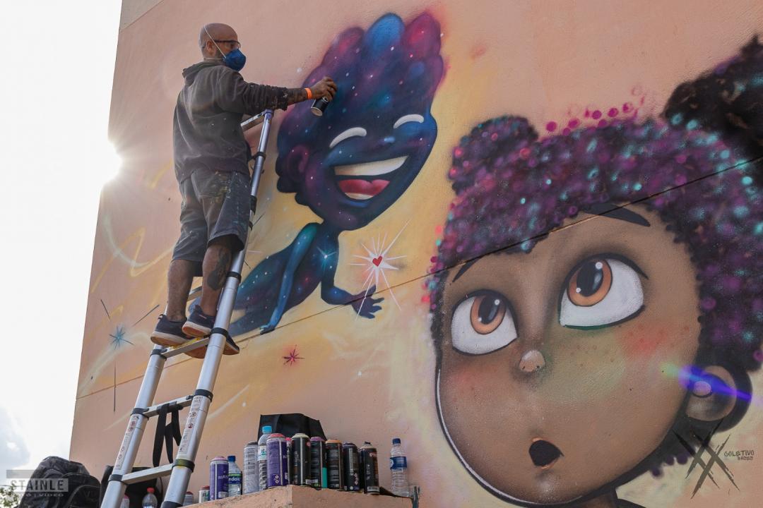 Foto 26 de 27 — Festival de Graffiti transforma Residencial dos Oitis em Araraquara; ‘lugar cheio de arte e esperança’